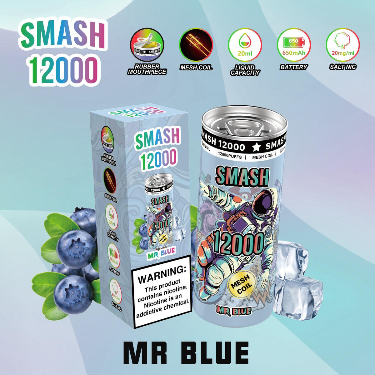 OG SUPER SMASH 12000 PUFFS DISPOSABLE 20MG