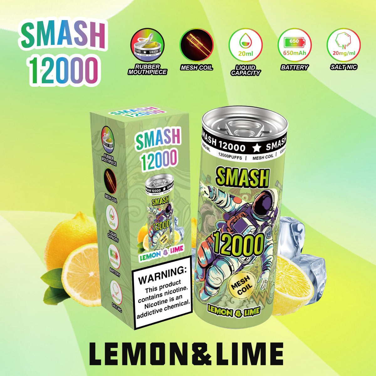 OG SUPER SMASH 12000 PUFFS DISPOSABLE 20MG