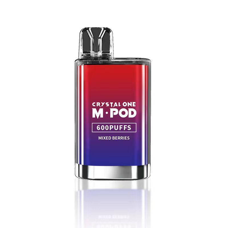 Crystal M Pod 600 Disposable Vape Pod-Box of 10