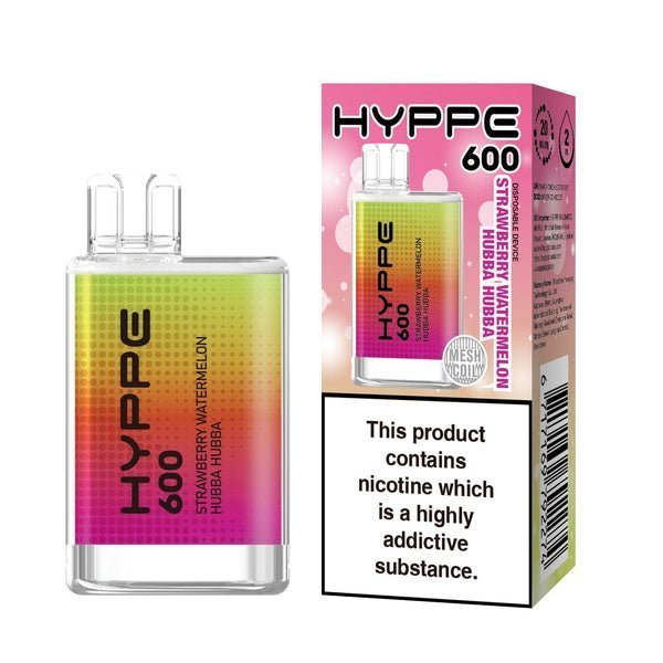 Hyppe 600 Crystal Disposable Vape Puff Pod - Box of 10