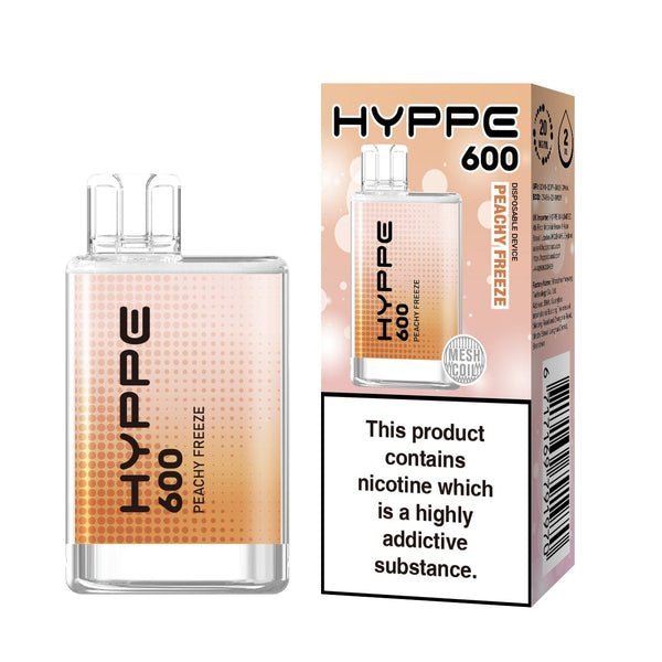 Hyppe 600 Crystal Disposable Vape Puff Pod - Box of 10