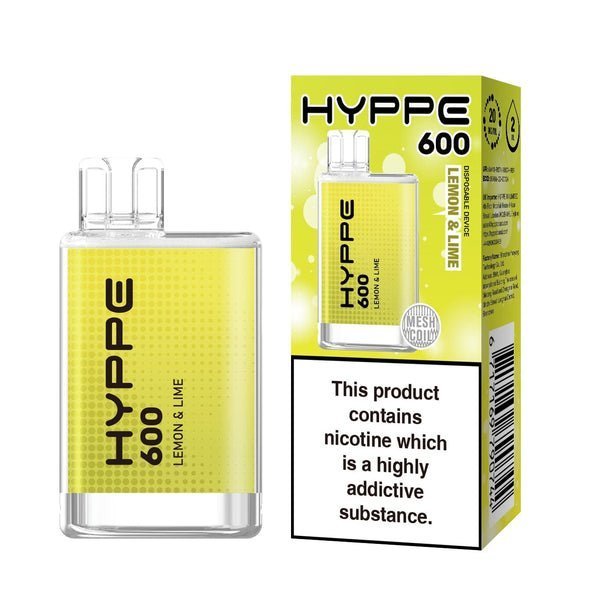 Hyppe 600 Crystal Disposable Vape Puff Pod - Box of 10