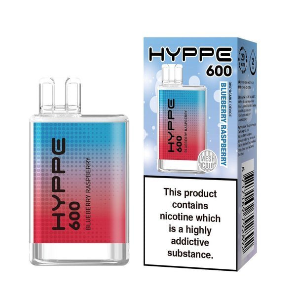 Hyppe 600 Crystal Disposable Vape Puff Pod - Box of 10