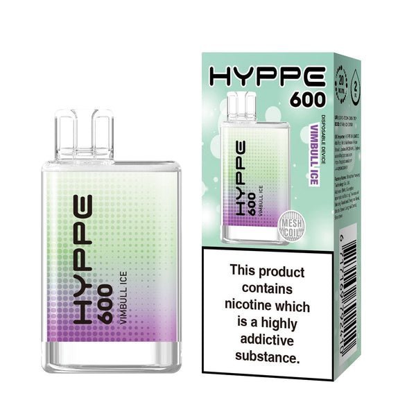 Hyppe 600 Crystal Disposable Vape Puff Pod - Box of 10