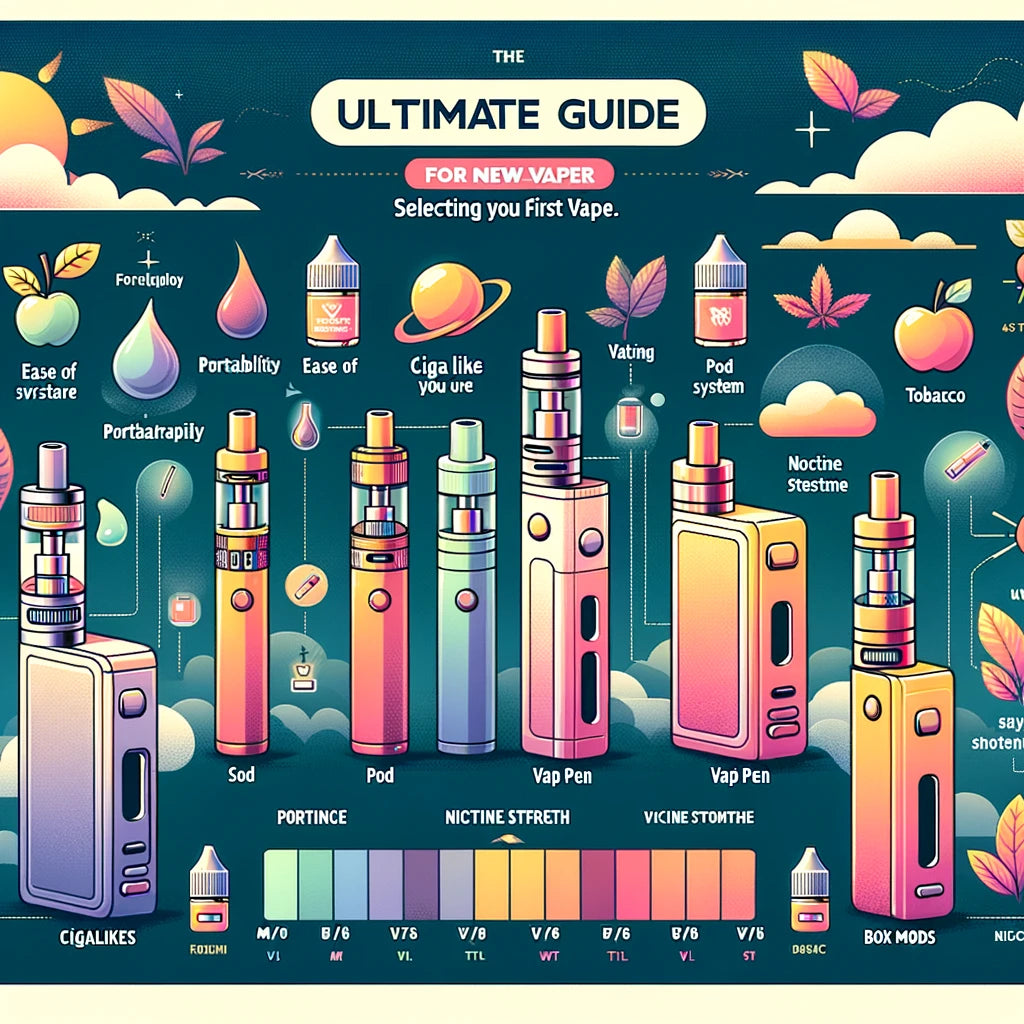 The Ultimate Guide for New Vapers: Selecting Your First Vape