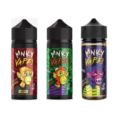 Mnky 100ml E-Liquid Shortfill