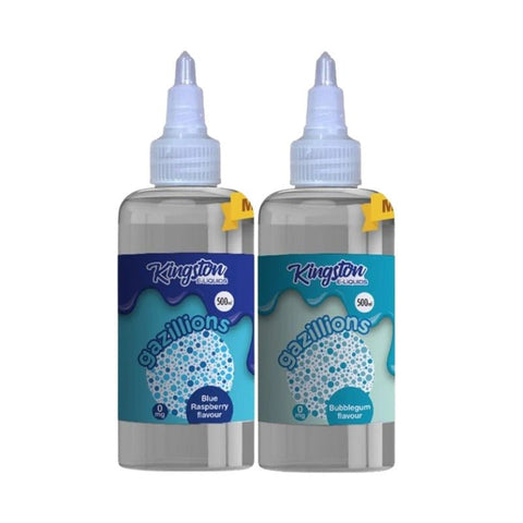 Kingston E-Liquids Gazllions 500ml Shortfill