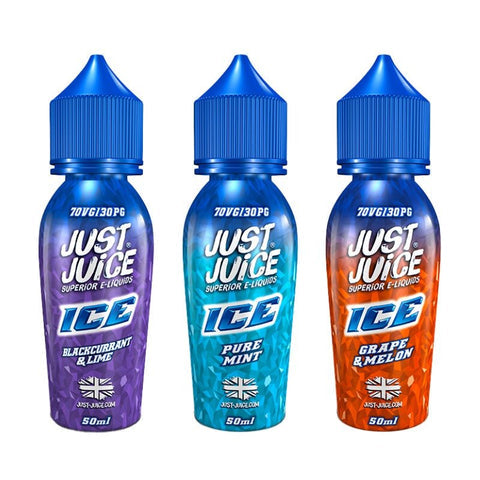 Just Juice Ice Range 50ml Shortfill E-Liquids