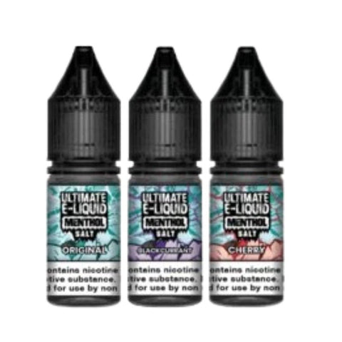 Ultimate E-Liquid Menthol 10ML Nic Salt