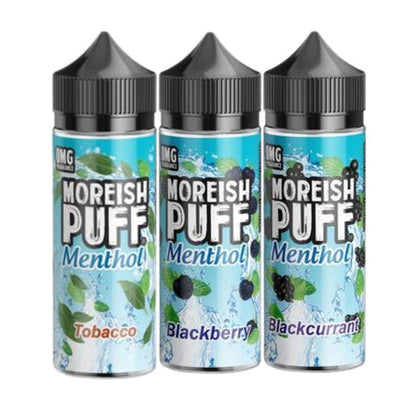 Moreish Puff Menthol 100ML Shortfill