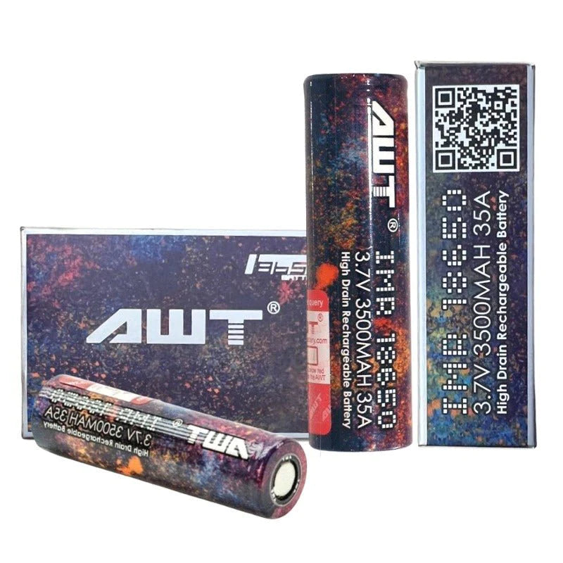 Awt 3.7v 3500mah 35a Rainbow Battery