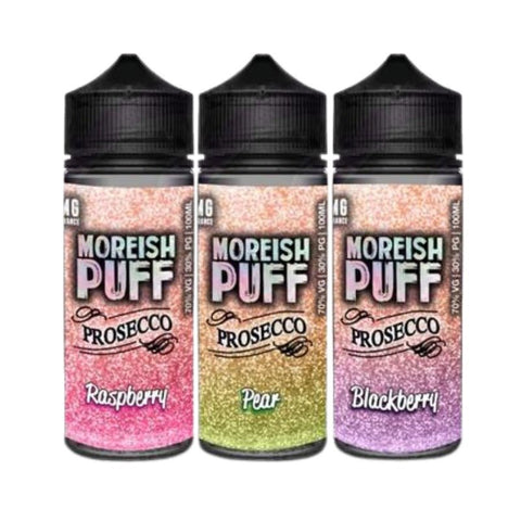 Moreish Puff Prosecco 100ML Shortfill