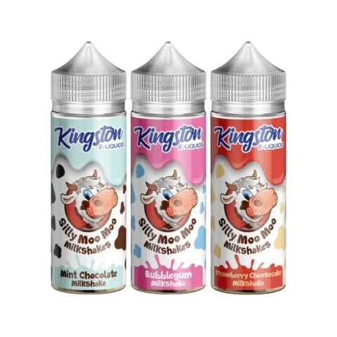 Kingston Silly Moo Moo Milkshakes 100ML Shortfill