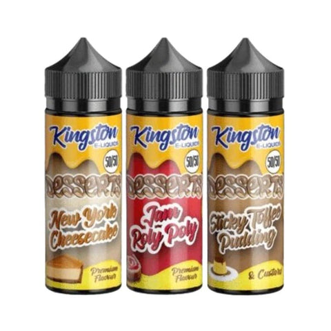 Kingston 50/50 Desserts 100ML Shortfill