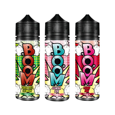 Boom 100ml E-Liquids Shortfill