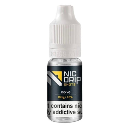 Nic Drip - 100VG - 18MG - Nic Shot