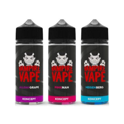 Vampire Koncept 100ml Shortfills E-Liquids