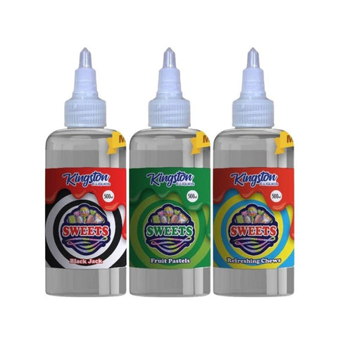 Kingston E-Liquids Sweets 500ml Shortfill