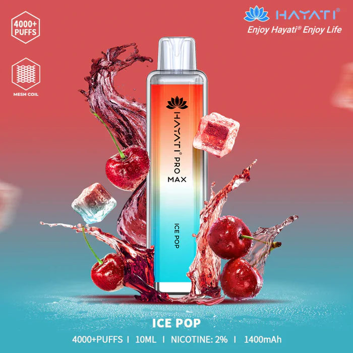 Hayati Pro Max 4000 Disposable Vape Puff Bar Pod Kit