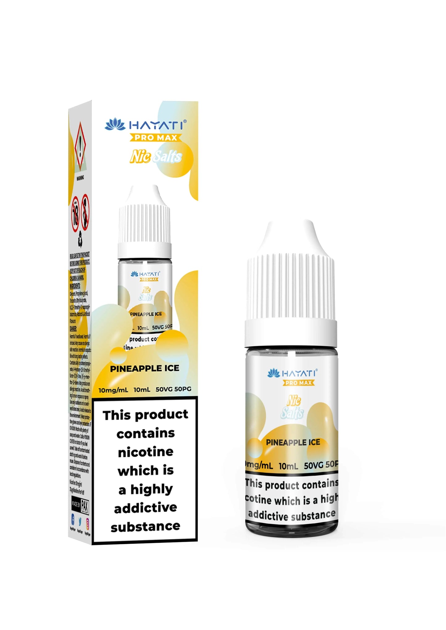 Hayati Pro Max Nic Salt 10ml or 20ml E-liquids