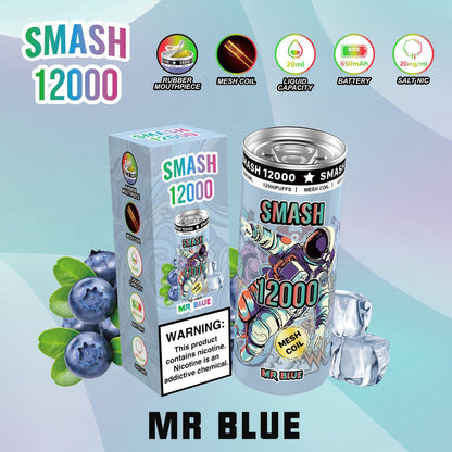 OG SUPER SMASH 12000 PUFFS DISPOSABLE 20MG - Pack of 10