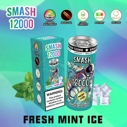 OG SUPER SMASH 12000 PUFFS DISPOSABLE 20MG - Pack of 10