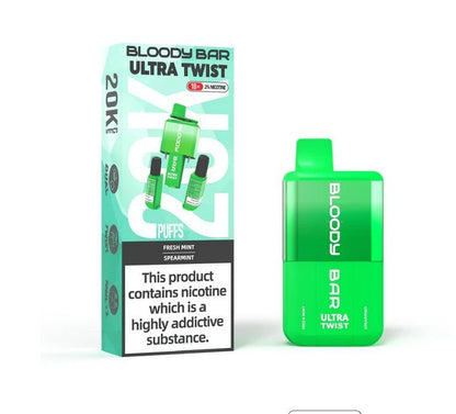 Bloody Bar Ultra Twist 20000 Puffs Disposable Vape