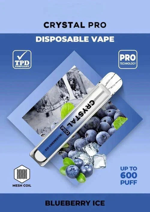 Crystal Pro Bar 600 Puffs Disposable Vape - 20mg