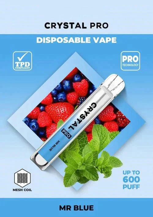 Crystal Pro Bar 600 Puffs Disposable Vape - 20mg