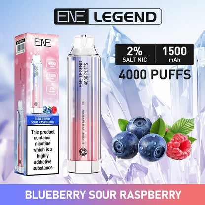 Ene Crystal Legend 4000 Disposable Vape Puff Bar - Box of 10