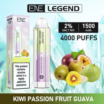 ENE Elux Crystal Legend 4000 Disposable Vape Puff Bar