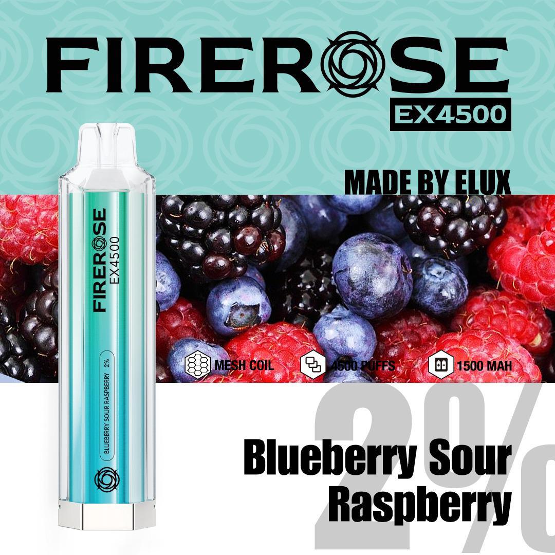 FireRose EX4500 Disposable Vape Pod - 4500 Puffs