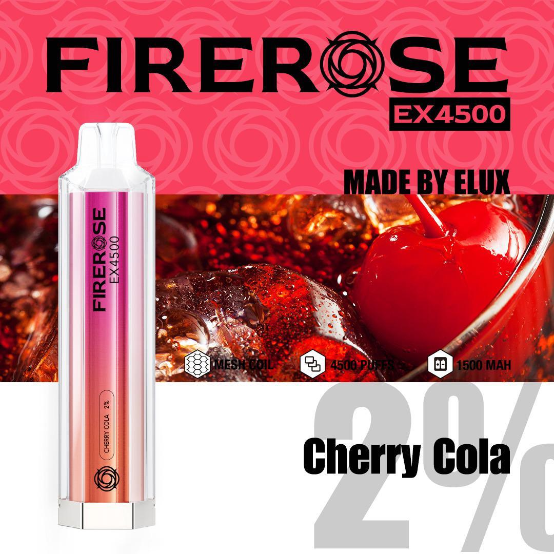 FireRose EX4500 Disposable Vape Pod - 4500 Puffs