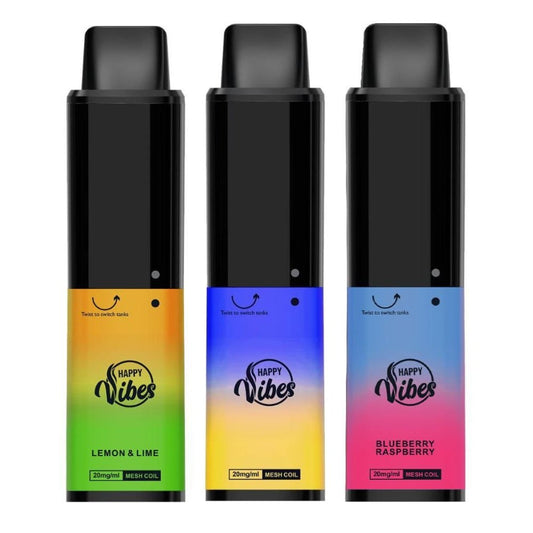 Happy Vibes TWIST 2400 Disposable Vape Puff Bar Pod