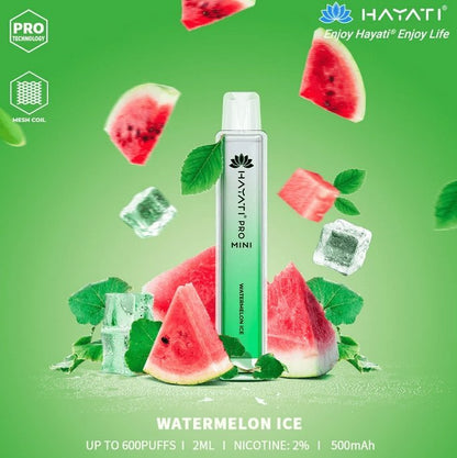 Hayati Pro Mini 600 Disposable Vape