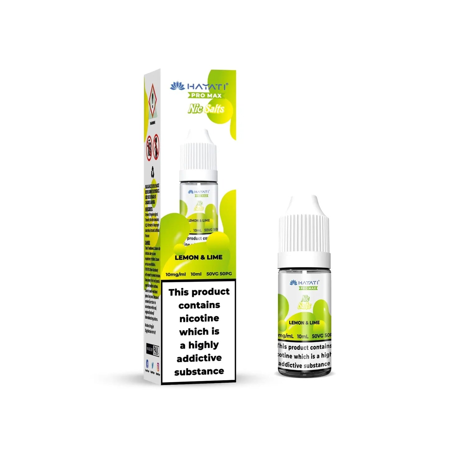 Hayati Pro Max Nic Salt 10ml or 20ml E-liquids