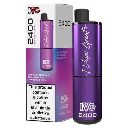 IVG 2400 Disposable Vape Pod Puff Bar Pod