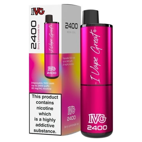 IVG 2400 Disposable Vape Pod Puff Bar Pod