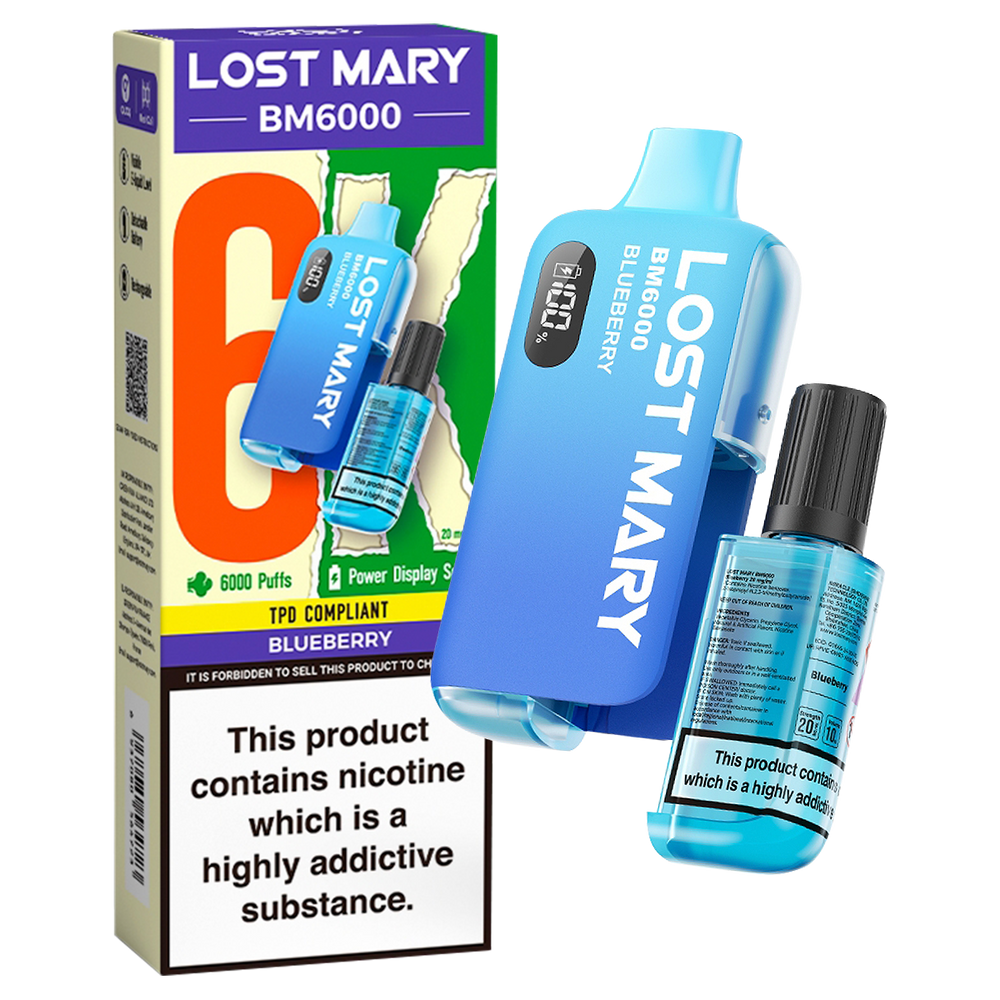 Lost Mary BM6000 Prefilled Disposable Vape Kit