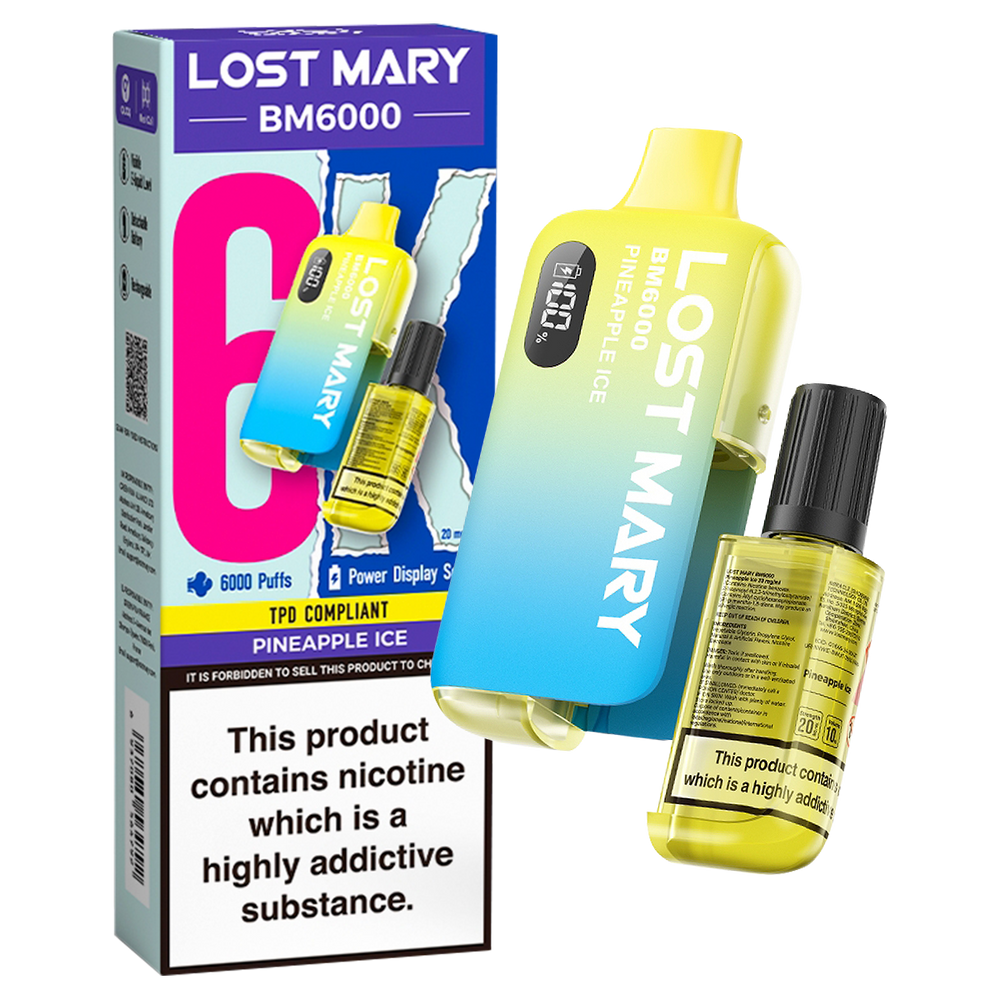 Lost Mary BM6000 Prefilled Disposable Vape Kit