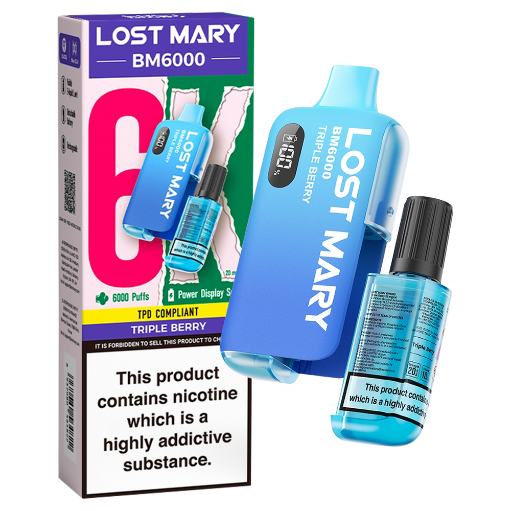 Lost Mary BM6000 Prefilled Disposable Vape Kit