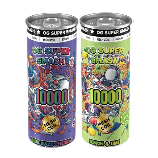 OG SUPER SMASH 12000 PUFFS DISPOSABLE 20MG - Pack of 10