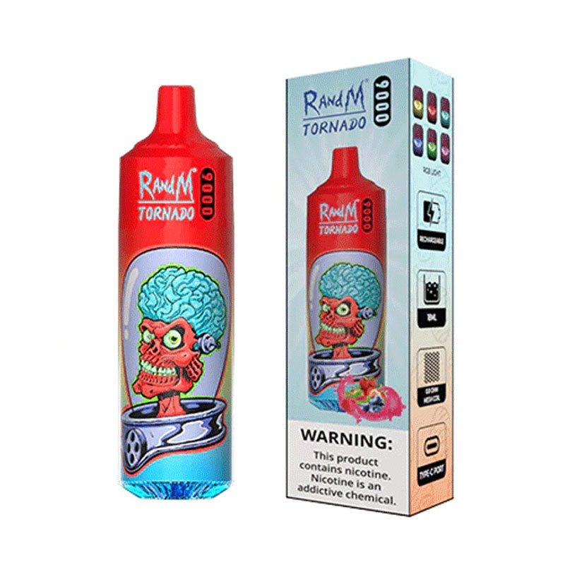 Buy R and M Tornado 9000 Disposable Vape Pod in the UK