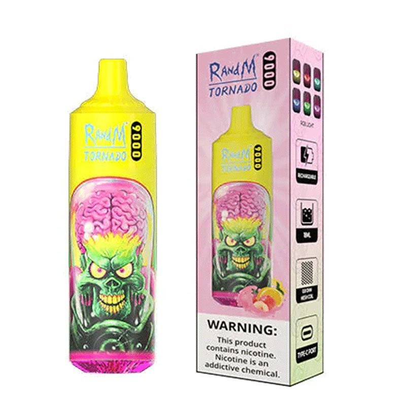 Buy R and M Tornado 9000 Disposable Vape Pod in the UK