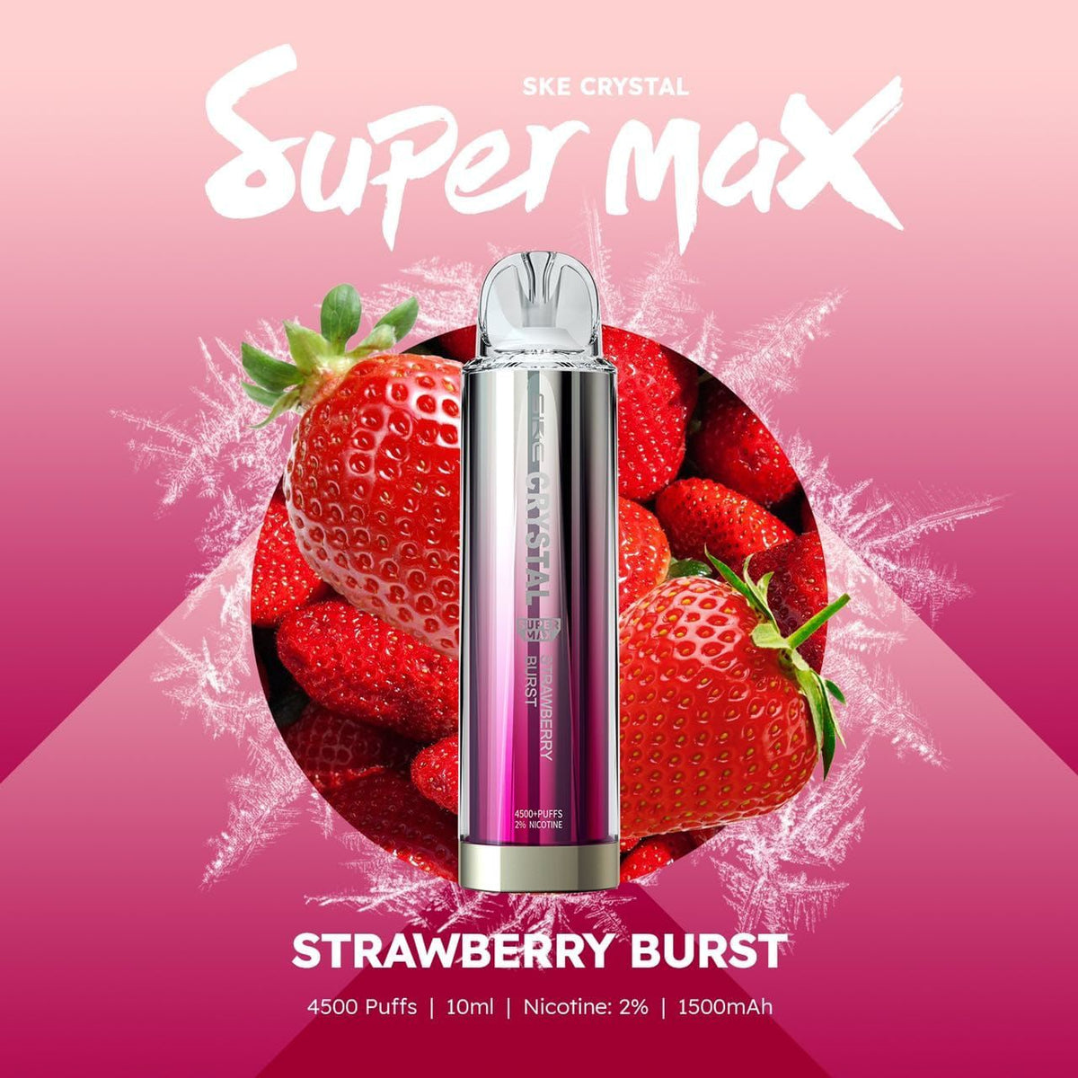 Ske Crystal Super Max 4500 Disposable Vape Puff Pod Device