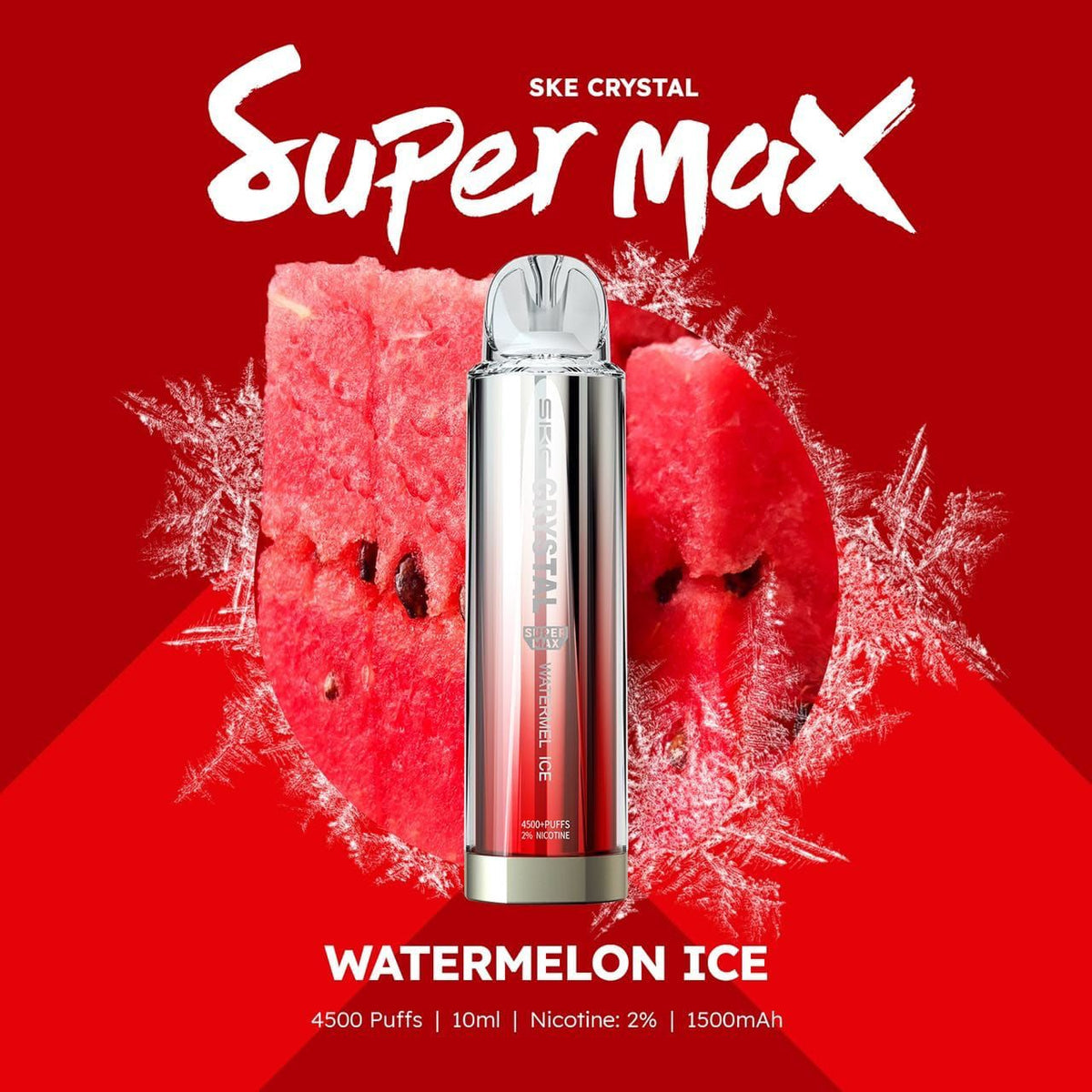 Ske Crystal Super Max 4500 Disposable Vape Puff Pod Device