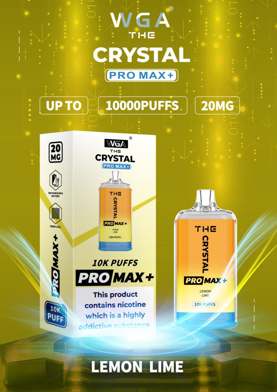 Crystal Pro Max + 10000 Disposable Vape Puff Device