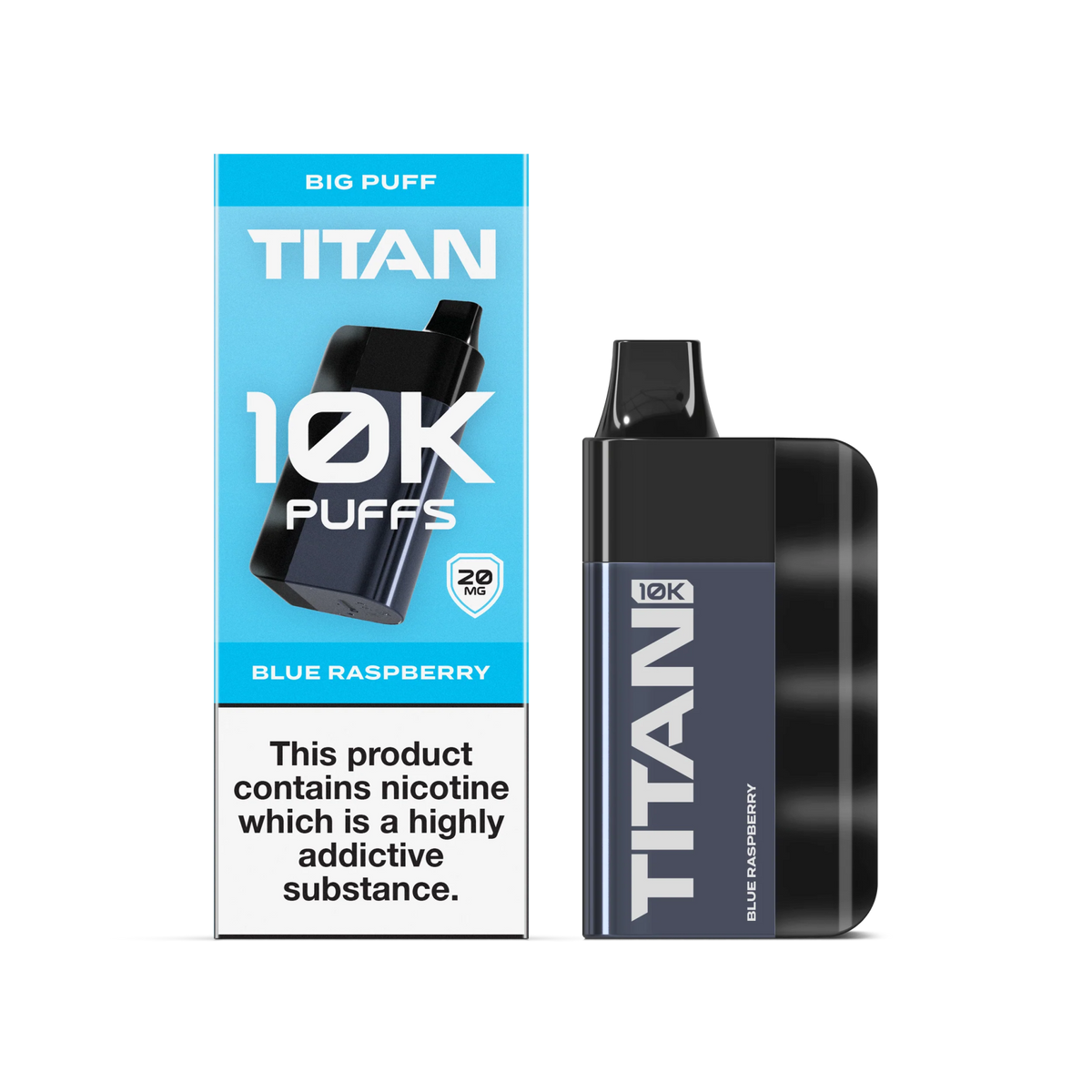 Titan 10K Puffs Disposable Vape Pod Kit Box of 5