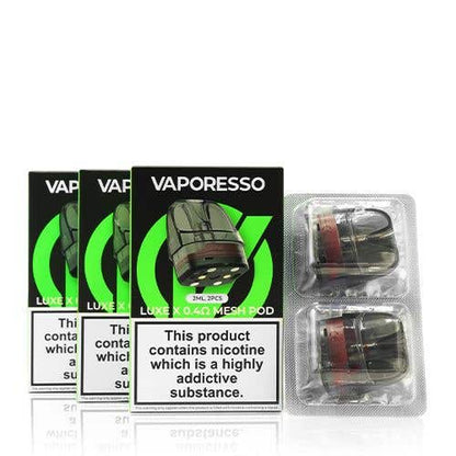 Vaporesso Luxe X Replacement Pods - Pack of 2 - Price £6.99