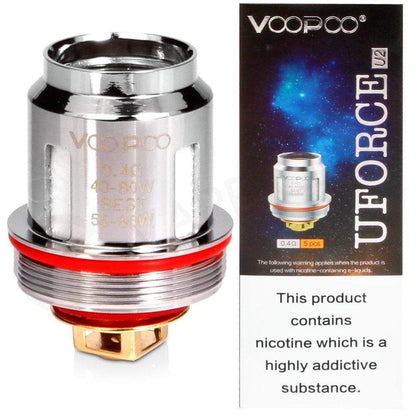 Voopoo - Uforce U2 Dual - 0.40 ohm - Coils - Pack of 5